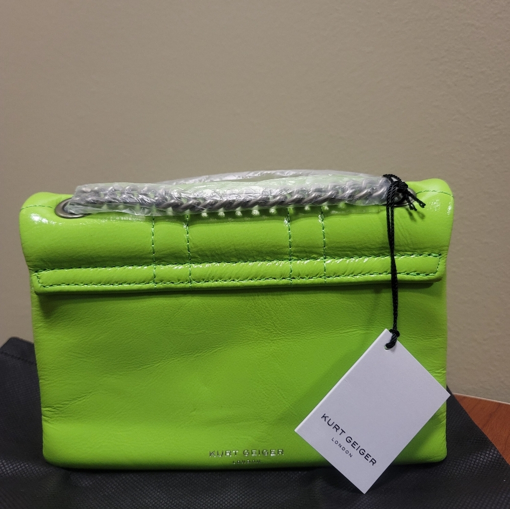 Mini Leather Kensington Leather Shoulder Bag KURT GEIGER LONDON - Picture 2 of 15